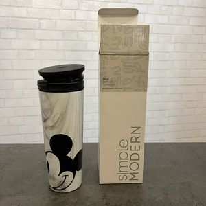 Disney Mickey Tumbler Black/Grey Marble